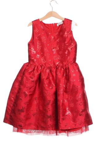 Детска рокля H&M, Размер 7-8y/ 128-134 см, Цвят Червен, Цена 26,00 лв.