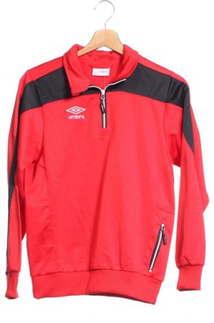 Детска спортна блуза Umbro, Размер 11-12y/ 152-158 см, Цвят Червен, Цена 14,30 лв.
