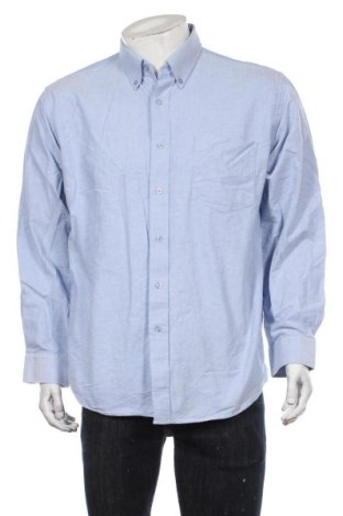Ανδρικό πουκάμισο Hudson, Μέγεθος L, Χρώμα Μπλέ, Τιμή 30,16 €