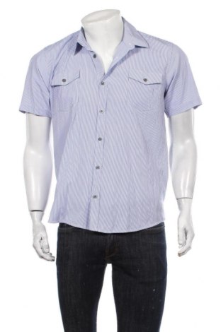 Мъжка риза Selected Homme, Размер L, Цвят Син, Цена 29,00 лв.