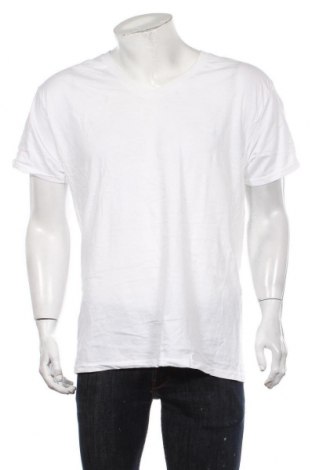 Tricou de bărbați Hanes, Mărime L, Culoare Alb, Preț 40,26 Lei