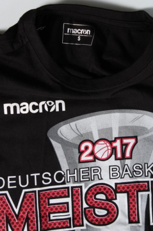 Pánske tričko  Macron, Veľkosť S, Farba Čierna, Cena  18,04 €