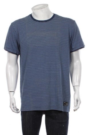 Ανδρικό t-shirt Q/S by S.Oliver, Μέγεθος XXL, Χρώμα Μπλέ, Τιμή 11,37 €
