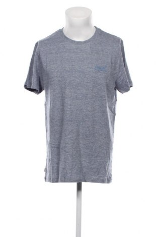 Ανδρικό t-shirt Superdry, Μέγεθος L, Χρώμα Μπλέ, Τιμή 5,95 €
