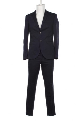 Ανδρικό κοστούμι Jack & Jones PREMIUM, Μέγεθος M, Χρώμα Μπλέ, Τιμή 67,63 €