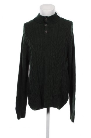 Ανδρικό πουλόβερ Chaps, Μέγεθος M, Χρώμα Πράσινο, Τιμή 4,94 €