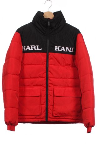 Мъжко яке Karl Kani, Размер XS, Цвят Червен, Цена 89,70 лв.
