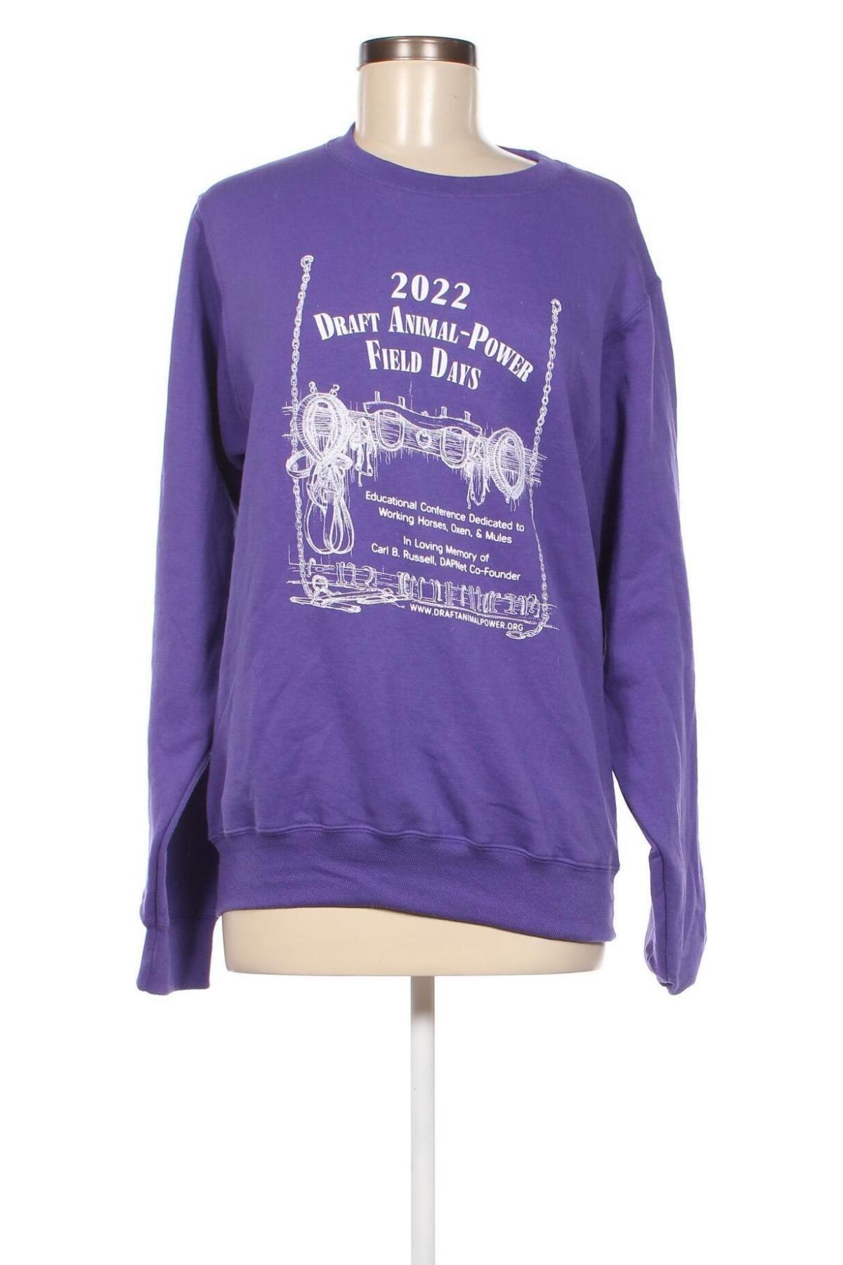 Γυναικεία μπλούζα Port & Company, Μέγεθος S, Χρώμα Βιολετί, Τιμή 15,46 €