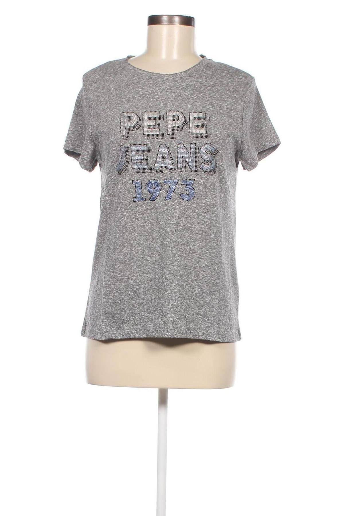 Дамска тениска Pepe Jeans, Размер S, Цвят Сив, Цена 19,80 лв.
