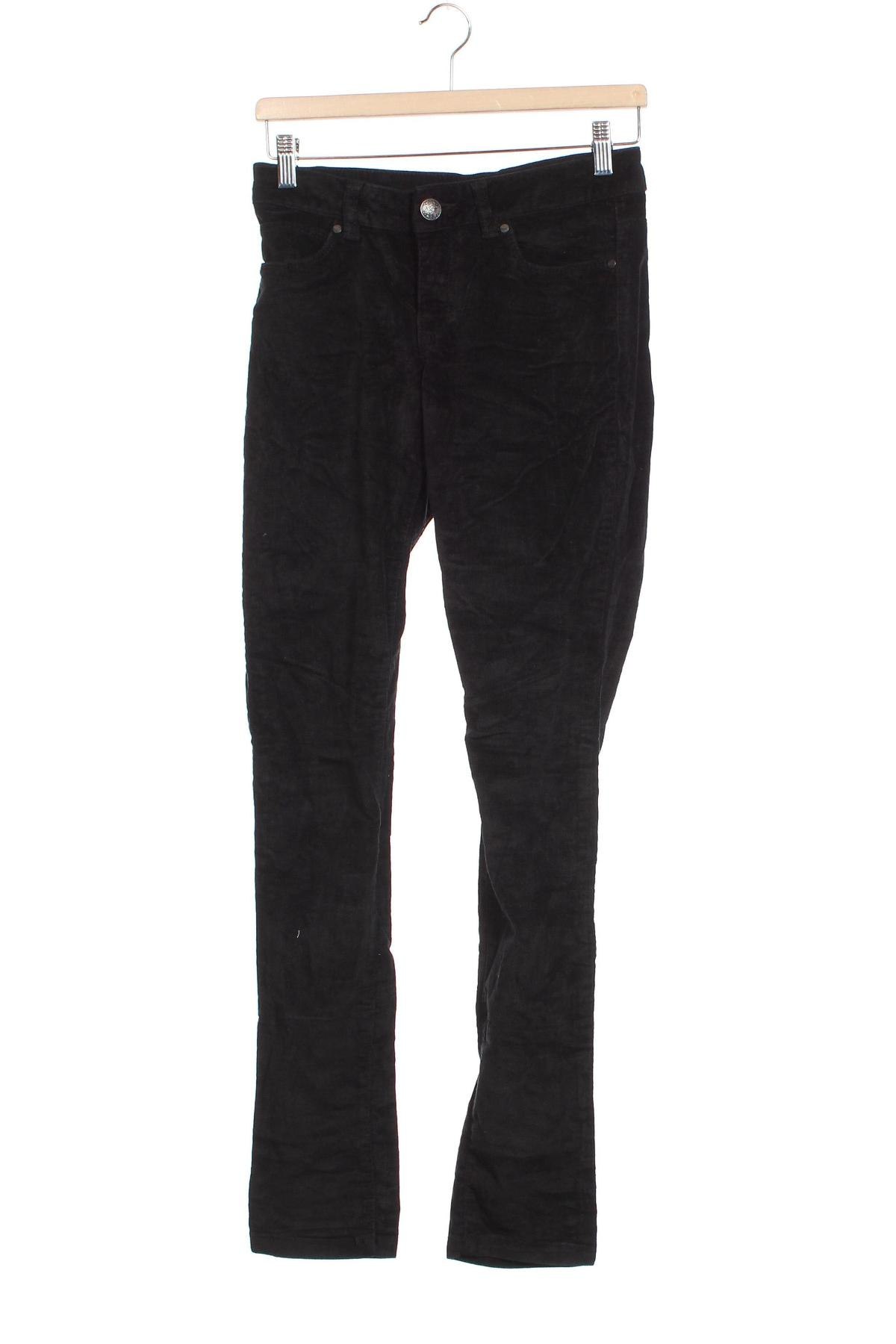 Γυναικείο κοτλέ παντελόνι Xside, Μέγεθος S, Χρώμα Μαύρο, Τιμή 23,51 €