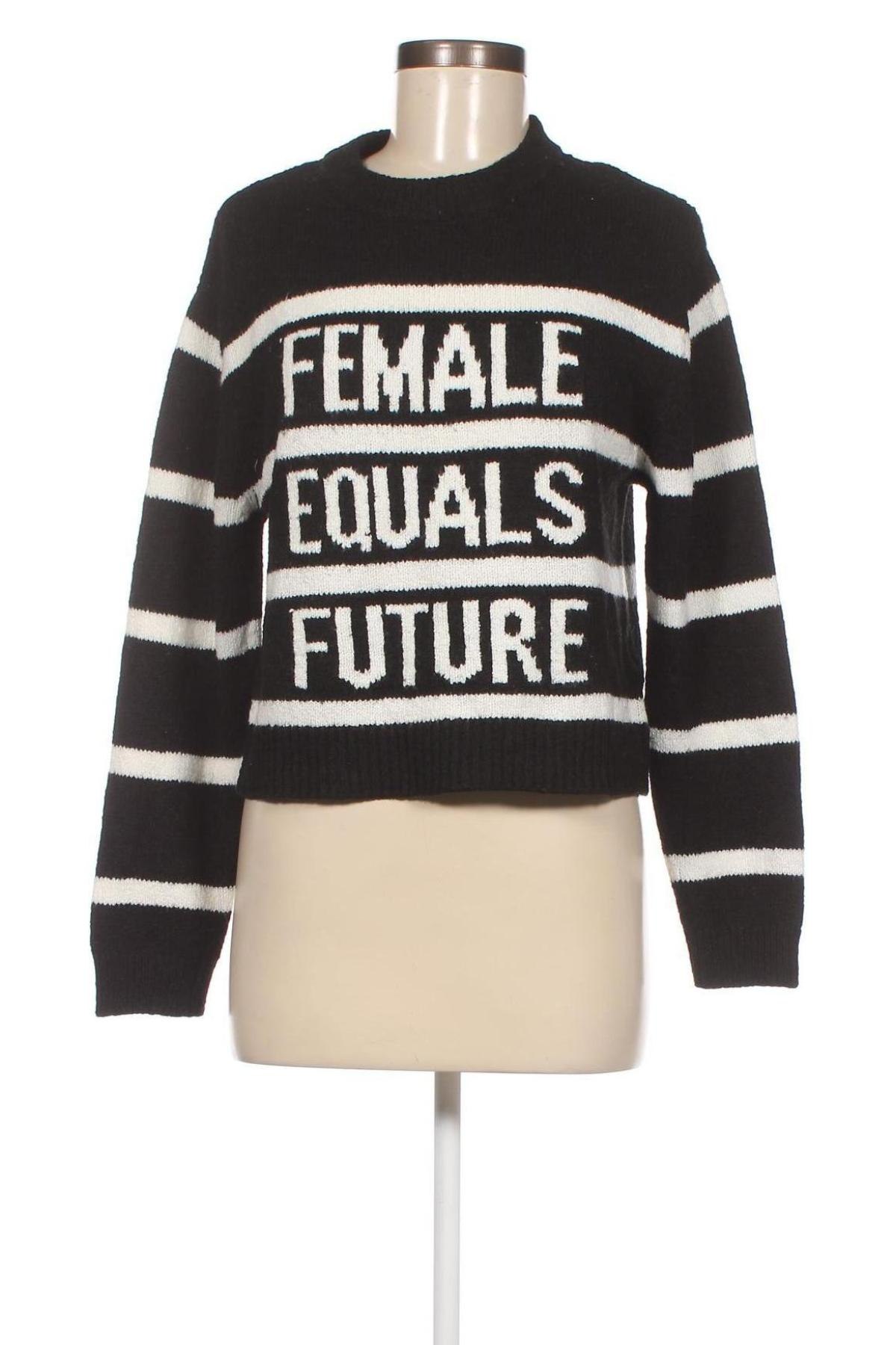 Дамски пуловер H&M Divided, Размер XS, Цвят Черен, Цена 38,00 лв.