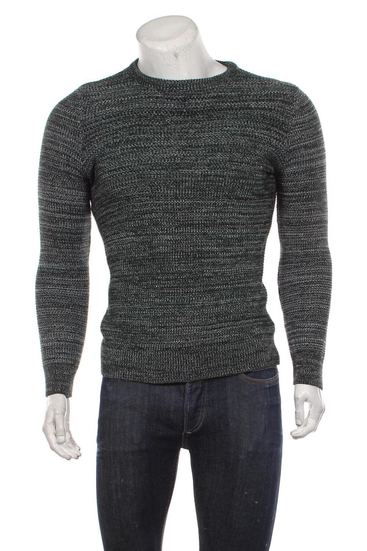 Мъжки пуловер H&M, Размер XS, Цвят Многоцветен, Цена 3,42 лв.