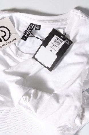 Μπλούζα εγκυμοσύνης Pieces, Μέγεθος XS, Χρώμα Λευκό, Τιμή 23,71 €