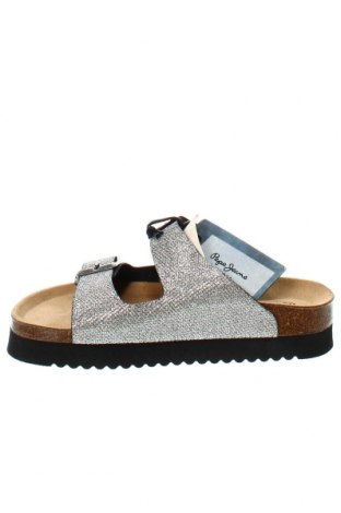 Hausschuhe Pepe Jeans, Größe 36, Farbe Silber, Preis € 35,38