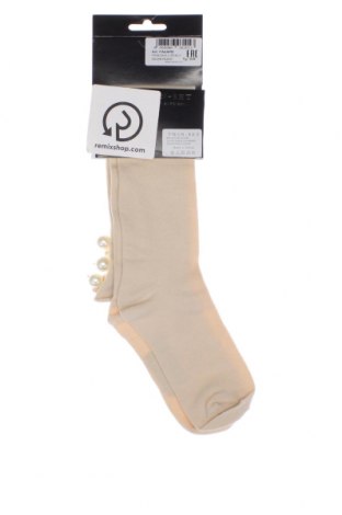 Чорапи TWINSET, Размер S, Цвят Бежов, Цена 45,54 лв.