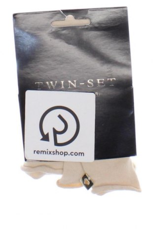 Чорапи TWINSET, Размер L, Цвят Бежов, Цена 28,98 лв.