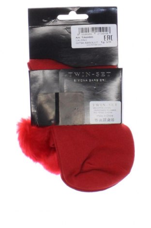 Socken TWINSET, Größe S, Farbe Rot, Preis 35,57 €