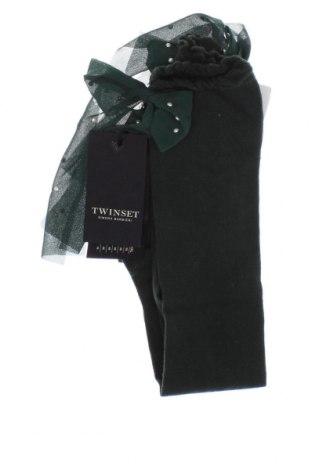Чорапи TWINSET, Размер S, Цвят Зелен, Цена 69,00 лв.