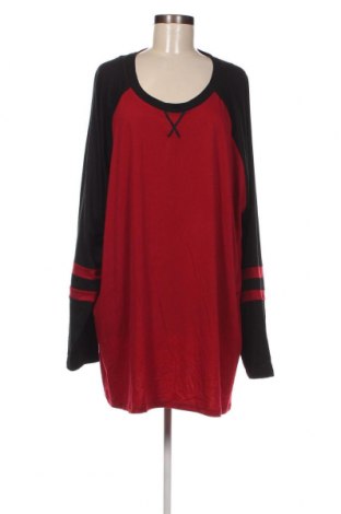 Γυναικεία μπλούζα, Μέγεθος 5XL, Χρώμα Κόκκινο, Τιμή 13,58 €