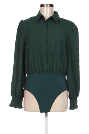 Γυναικεία μπλούζα-Κορμάκι, Μέγεθος M, Χρώμα Πράσινο, Τιμή 8,79 €