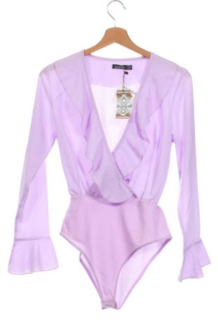 Дамска блуза - боди Boohoo, Размер S, Цвят Лилав, Цена 23,16 лв.