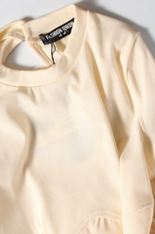 Дамска блуза - боди Fashion Union, Размер XS, Цвят Екрю, Цена 15,40 лв.