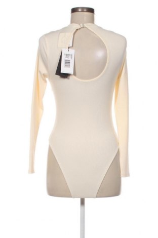 Дамска блуза - боди Fashion Union, Размер XS, Цвят Екрю, Цена 15,40 лв.