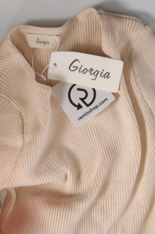 Дамска блуза - боди Giorgia, Размер S, Цвят Екрю, Цена 32,55 лв.