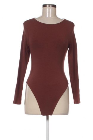 Дамска блуза - боди Kendall & Kylie, Размер S, Цвят Кафяв, Цена 61,56 лв.