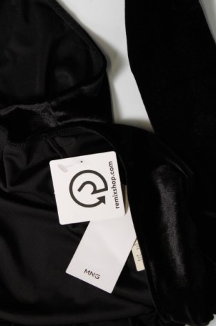 Γυναικεία μπλούζα-Κορμάκι Mango, Μέγεθος S, Χρώμα Μαύρο, Τιμή 22,28 €
