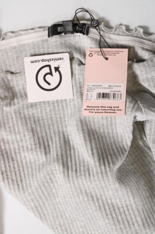 Γυναικεία μπλούζα-Κορμάκι Missguided, Μέγεθος XS, Χρώμα Γκρί, Τιμή 4,63 €