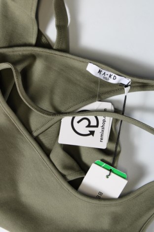 Γυναικεία μπλούζα-Κορμάκι NA-KD, Μέγεθος XS, Χρώμα Πράσινο, Τιμή 15,98 €