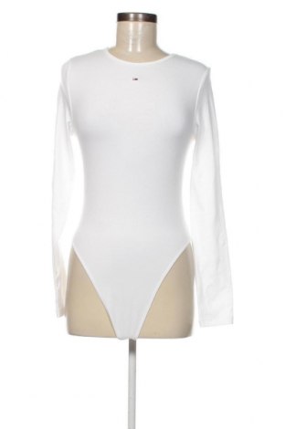 Дамска блуза - боди Tommy Jeans, Размер M, Цвят Бял, Цена 161,00 лв.
