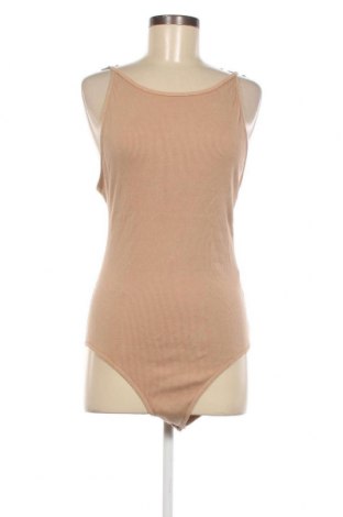 Дамска блуза - боди Zara, Размер L, Цвят Кафяв, Цена 15,03 лв.