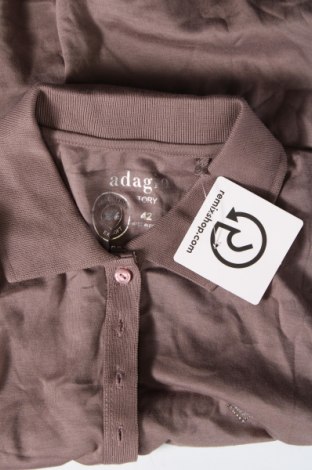 Γυναικεία μπλούζα Adagio, Μέγεθος L, Χρώμα Καφέ, Τιμή 2,82 €