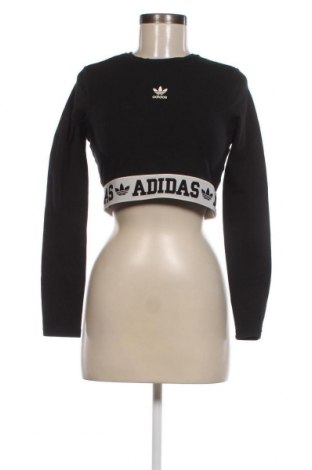 Дамска блуза Adidas, Размер M, Цвят Черен, Цена 20,40 лв.