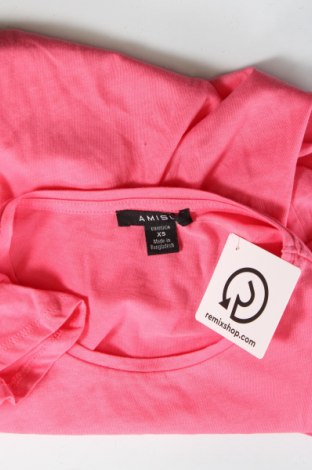 Γυναικεία μπλούζα Amisu, Μέγεθος XS, Χρώμα Ρόζ , Τιμή 5,40 €