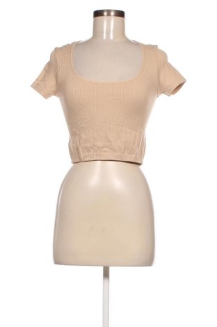 Γυναικεία μπλούζα Amisu, Μέγεθος M, Χρώμα  Μπέζ, Τιμή 1,76 €