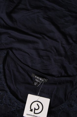 Γυναικεία μπλούζα Amisu, Μέγεθος S, Χρώμα Μπλέ, Τιμή 3,53 €