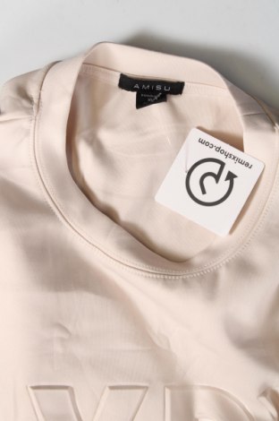 Γυναικεία μπλούζα Amisu, Μέγεθος XL, Χρώμα Εκρού, Τιμή 3,53 €