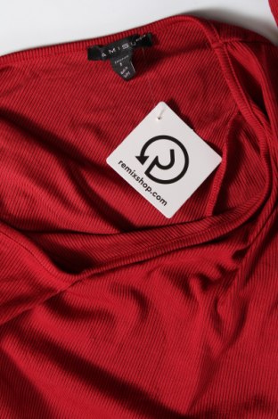 Γυναικεία μπλούζα Amisu, Μέγεθος S, Χρώμα Κόκκινο, Τιμή 2,94 €