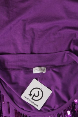 Bluză de femei Atelier, Mărime XL, Culoare Mov, Preț 57,60 Lei