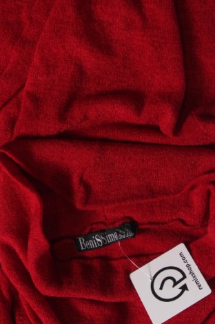 Γυναικεία μπλούζα Benissimo, Μέγεθος M, Χρώμα Κόκκινο, Τιμή 9,30 €