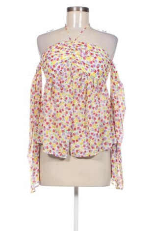 Дамска блуза Bershka, Размер M, Цвят Многоцветен, Цена 15,50 лв.