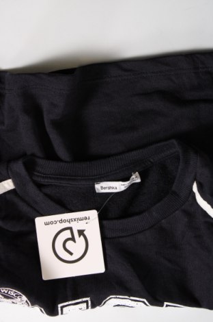 Γυναικεία μπλούζα Bershka, Μέγεθος L, Χρώμα Μπλέ, Τιμή 5,88 €