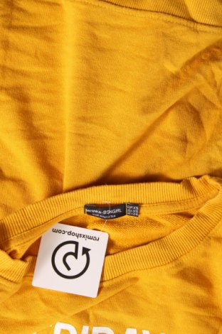 Γυναικεία μπλούζα Bershka, Μέγεθος XS, Χρώμα Κίτρινο, Τιμή 2,94 €