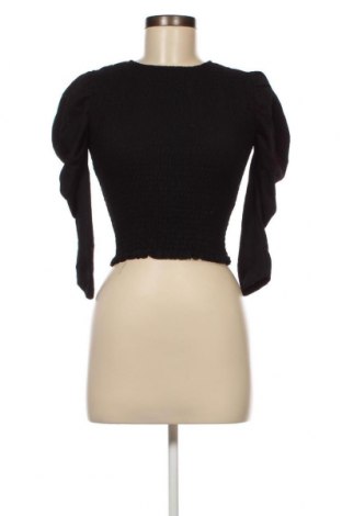 Дамска блуза Bershka, Размер XS, Цвят Черен, Цена 8,55 лв.