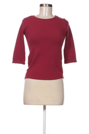 Дамска блуза Bershka, Размер XS, Цвят Червен, Цена 8,55 лв.
