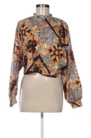 Дамска блуза Bershka, Размер S, Цвят Многоцветен, Цена 8,80 лв.
