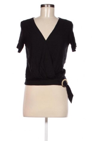 Damen Shirt Bershka, Größe M, Farbe Schwarz, Preis 2,64 €